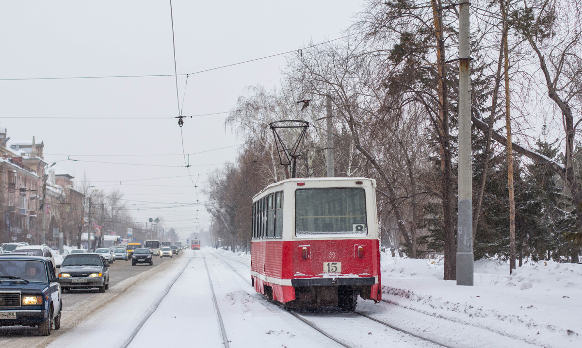 Омск, 71-605 (КТМ-5М3) № 15