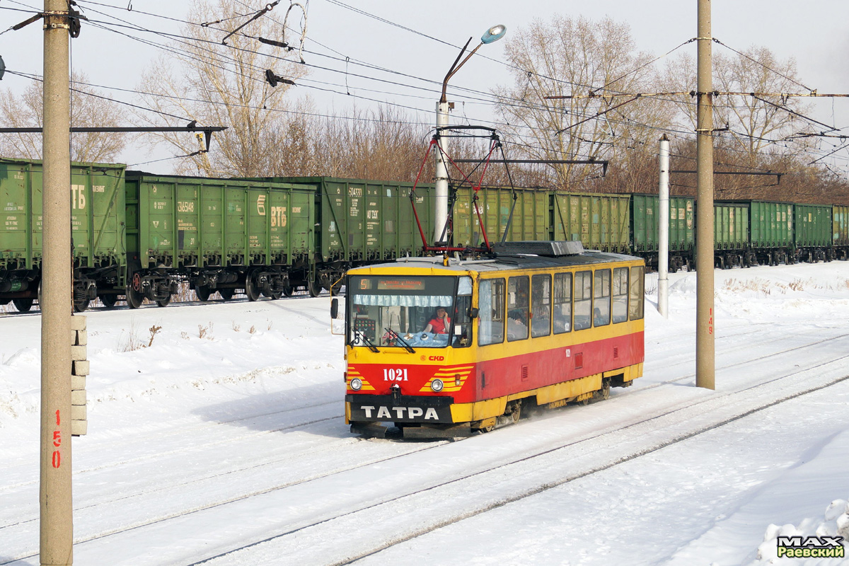 Барнаул, Tatra T6B5SU № 1021 Барнаул, Tatra T6B5SU № 1021