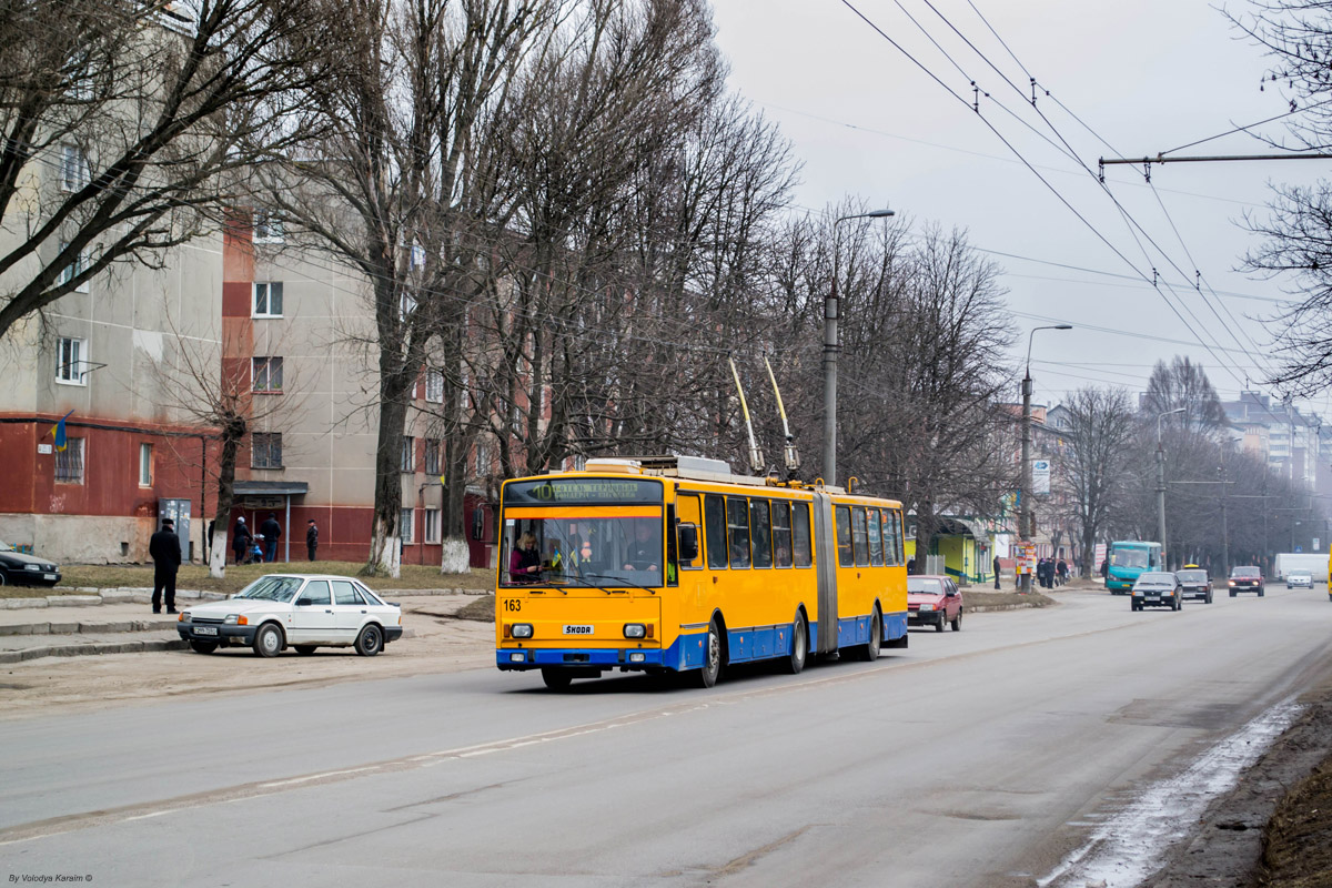 Тернополь, Škoda 15Tr13/6M № 163