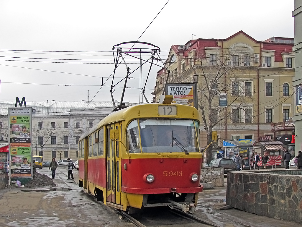 Kyjev, Tatra T3SU č. 5943