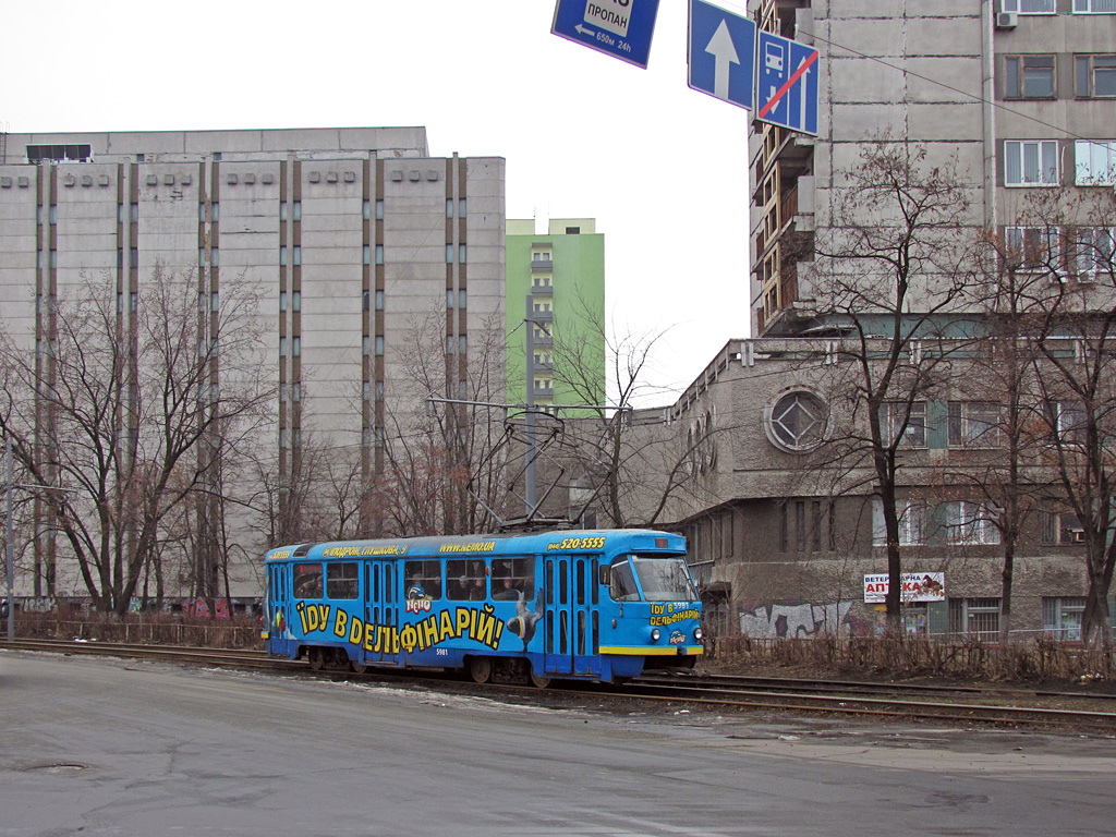 Киев, Tatra T3P № 5981
