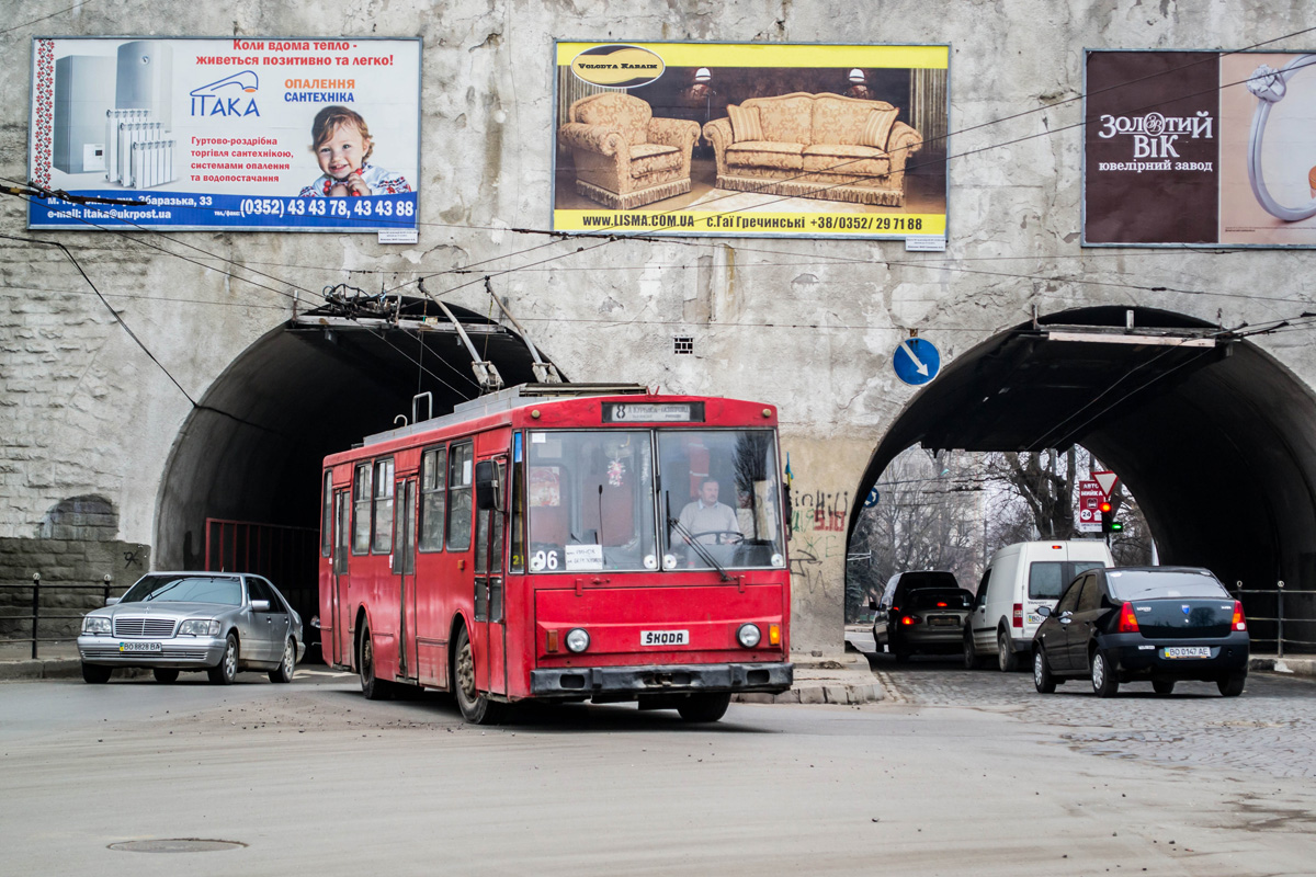 Тернополь, Škoda 14Tr02/6 № 096