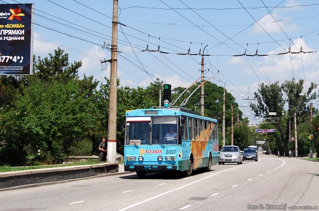 Krimski trolejbus, Škoda 14Tr02/6 č. 8007 Krimski trolejbus, Škoda 14Tr02/6 č. 8007