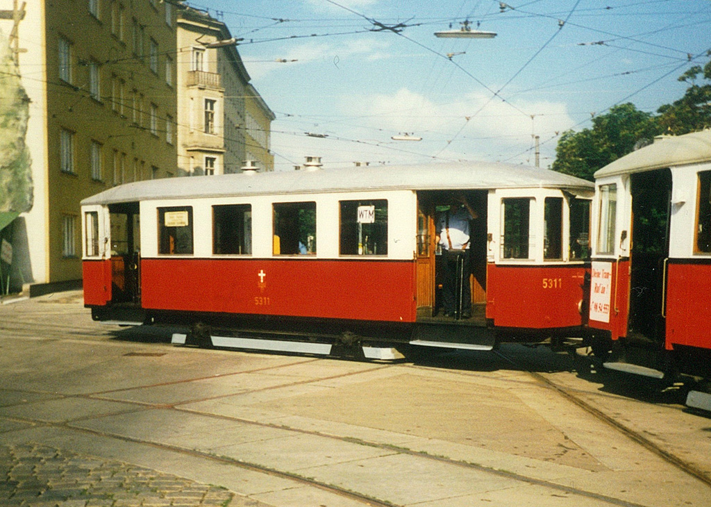 Vienna, Simmering Type  m3 № 5311; Vienna — Tramwaytag 1997