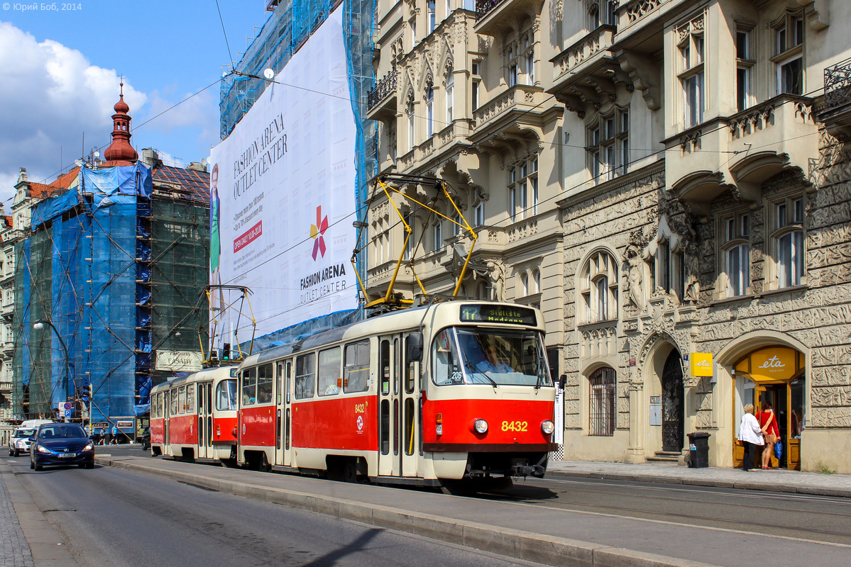 Прага, Tatra T3R.P № 8432
