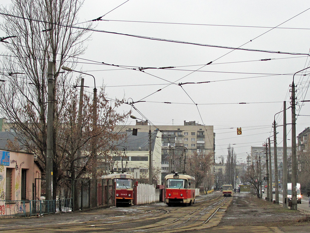 Kyiv, Tatra T3SU # 5516