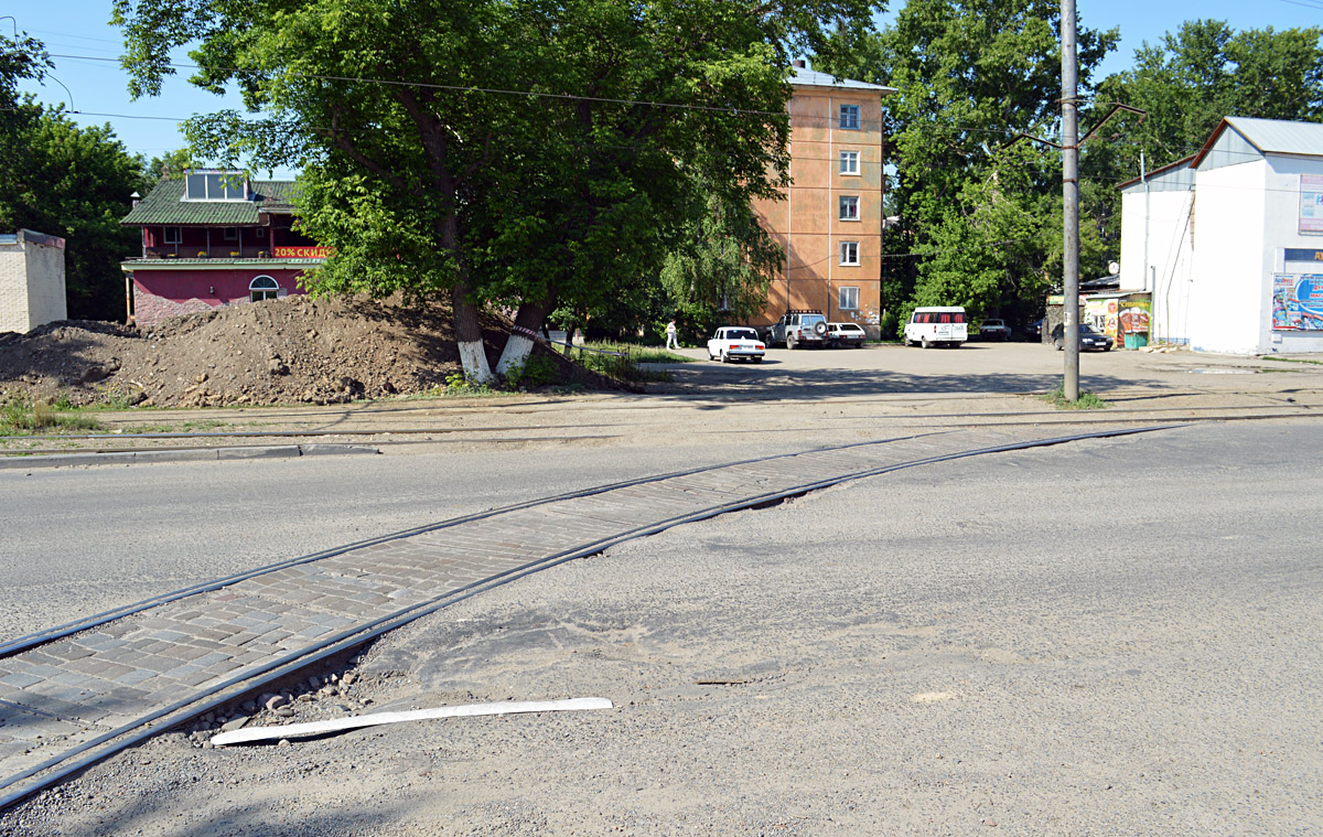 Усть-Каменогорск — Трамвайные линии и инфраструктура