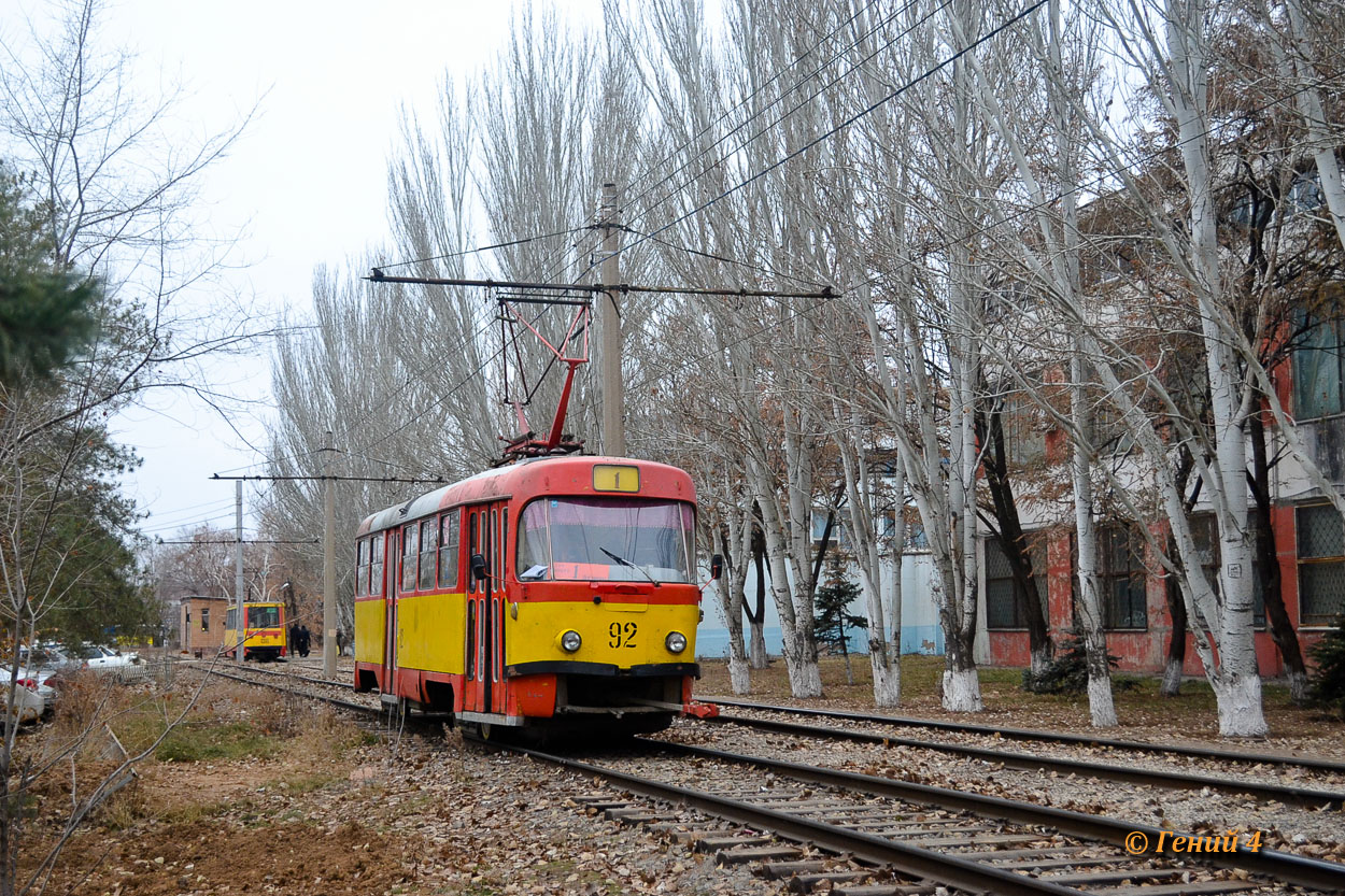 Волжский, Tatra T3SU № 92
