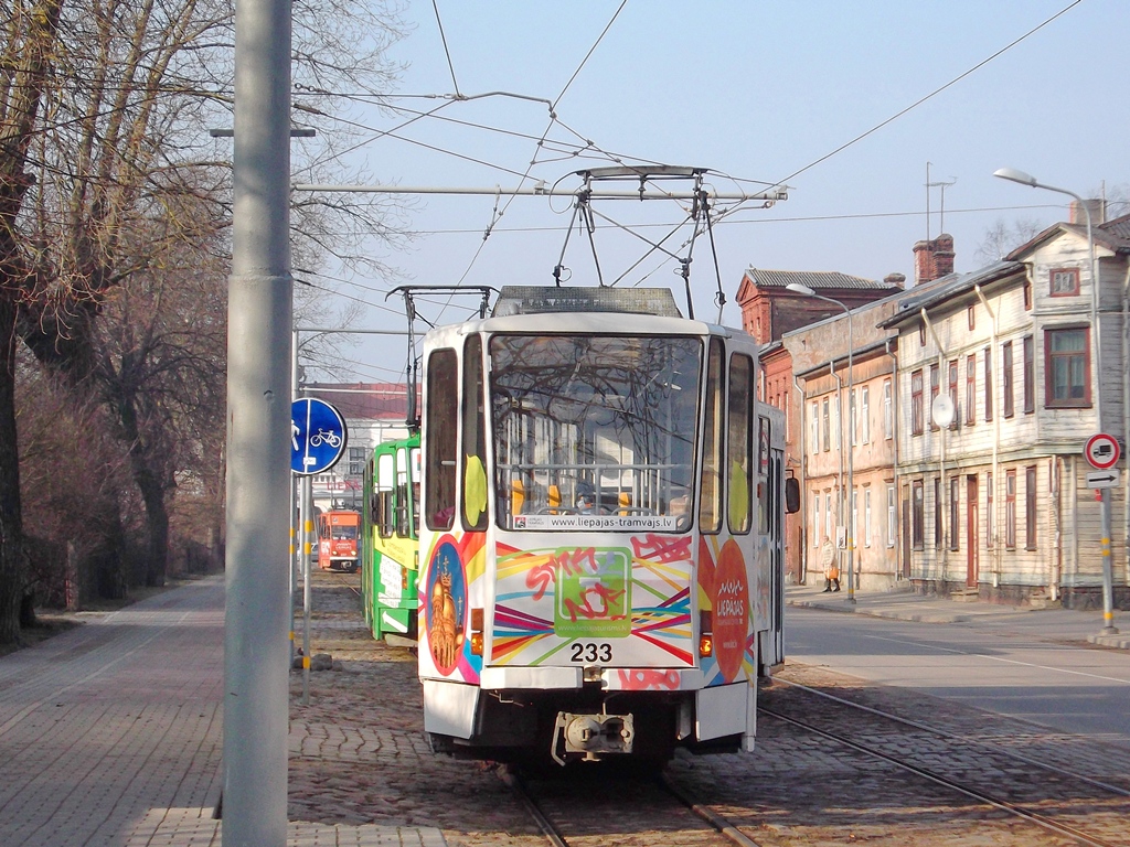 Лиепая, Tatra KT4SU № 233
