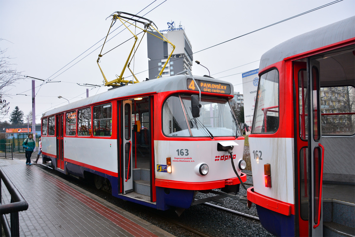 Оломоуц, Tatra T3R.P № 163
