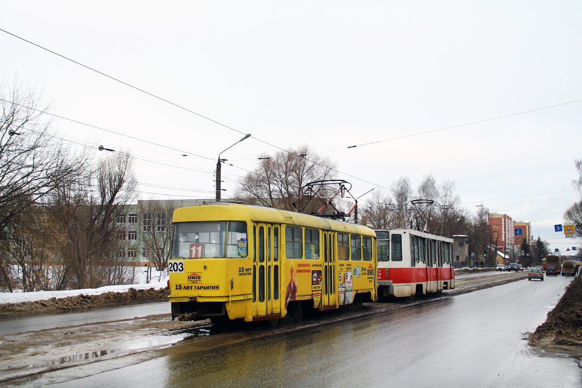Тверь, Tatra T3SU № 203; Тверь, 71-608К № 260; Тверь — ДТП и происшествия
