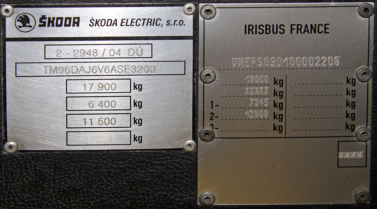 Пльзень, Škoda 24Tr Irisbus Citelis № 508