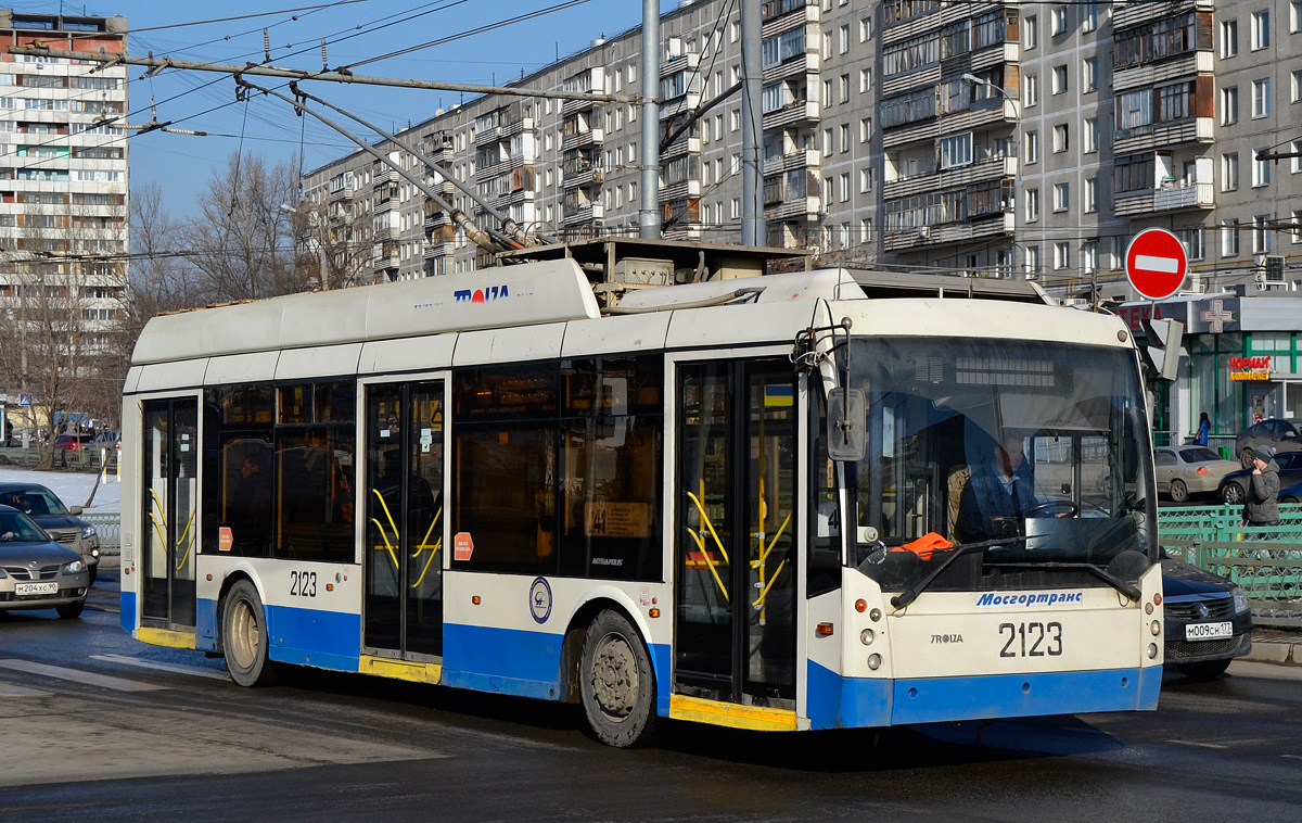 Москва, Тролза-5265.00 «Мегаполис» № 2123