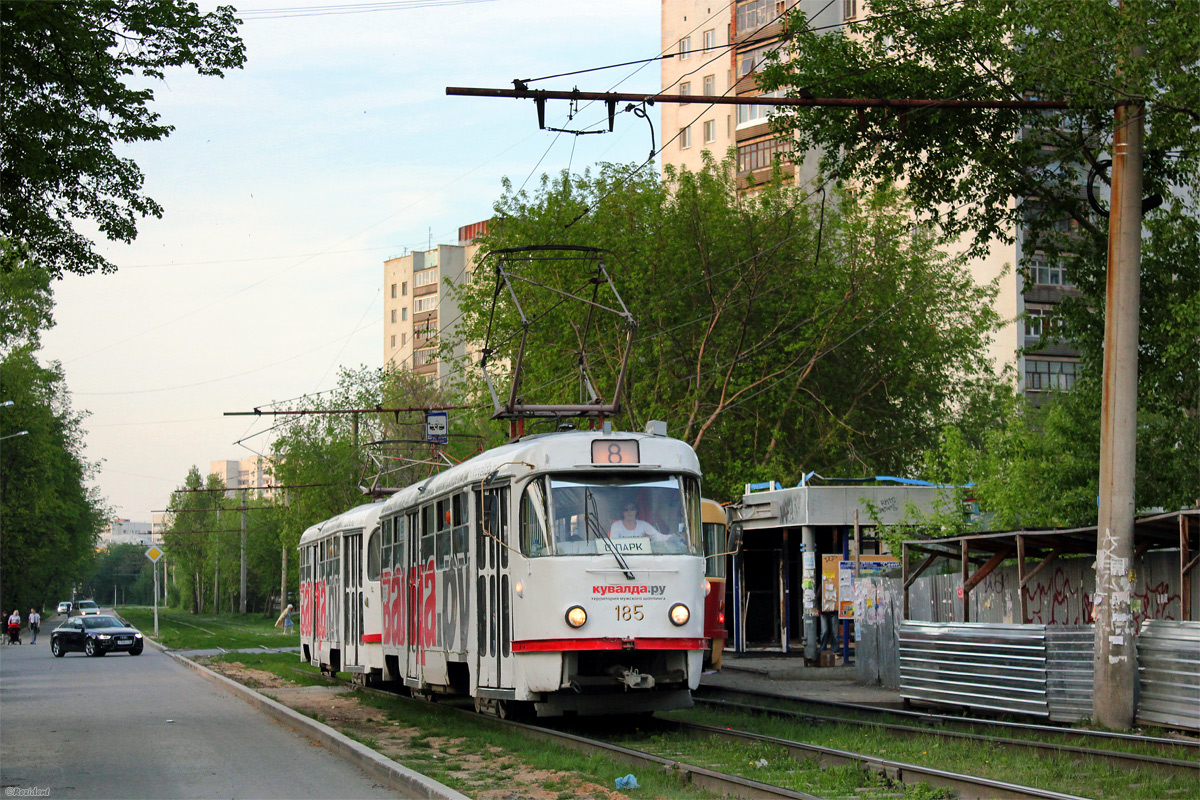 Екатеринбург, Tatra T3SU № 185