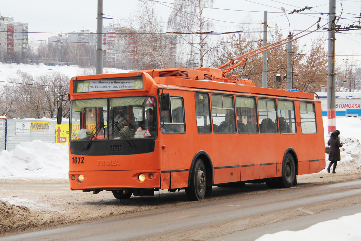 Нижний Новгород, ЗиУ-682Г-016.03 № 1672 Нижний Новгород, ЗиУ-682Г-016.03 № 1672