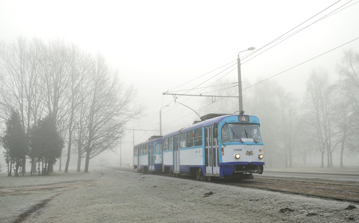 Рига, Tatra T3A № 51830