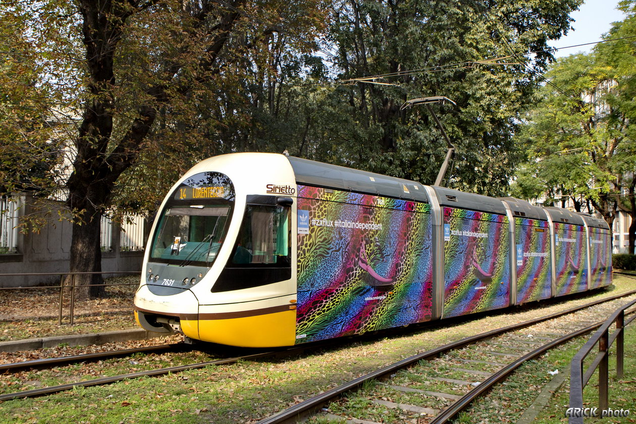 Milán, AnsaldoBreda Sirio č. 7631