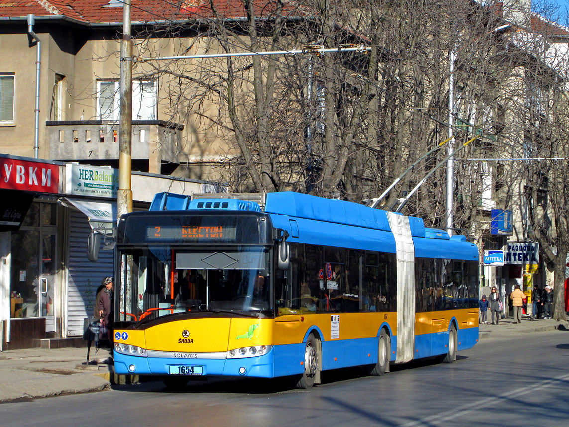 София, Škoda 27Tr Solaris III № 1654