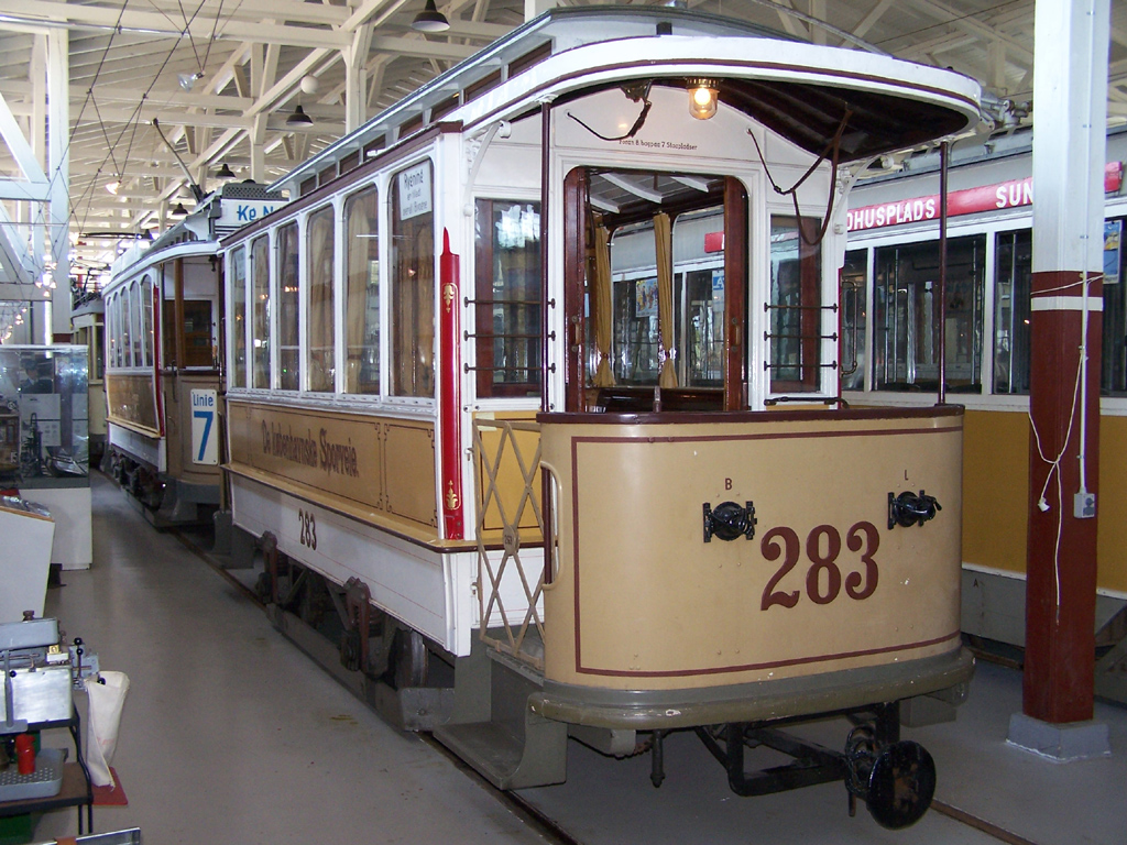 Скьолленесхольм, Двухосный прицепной вагон № 283