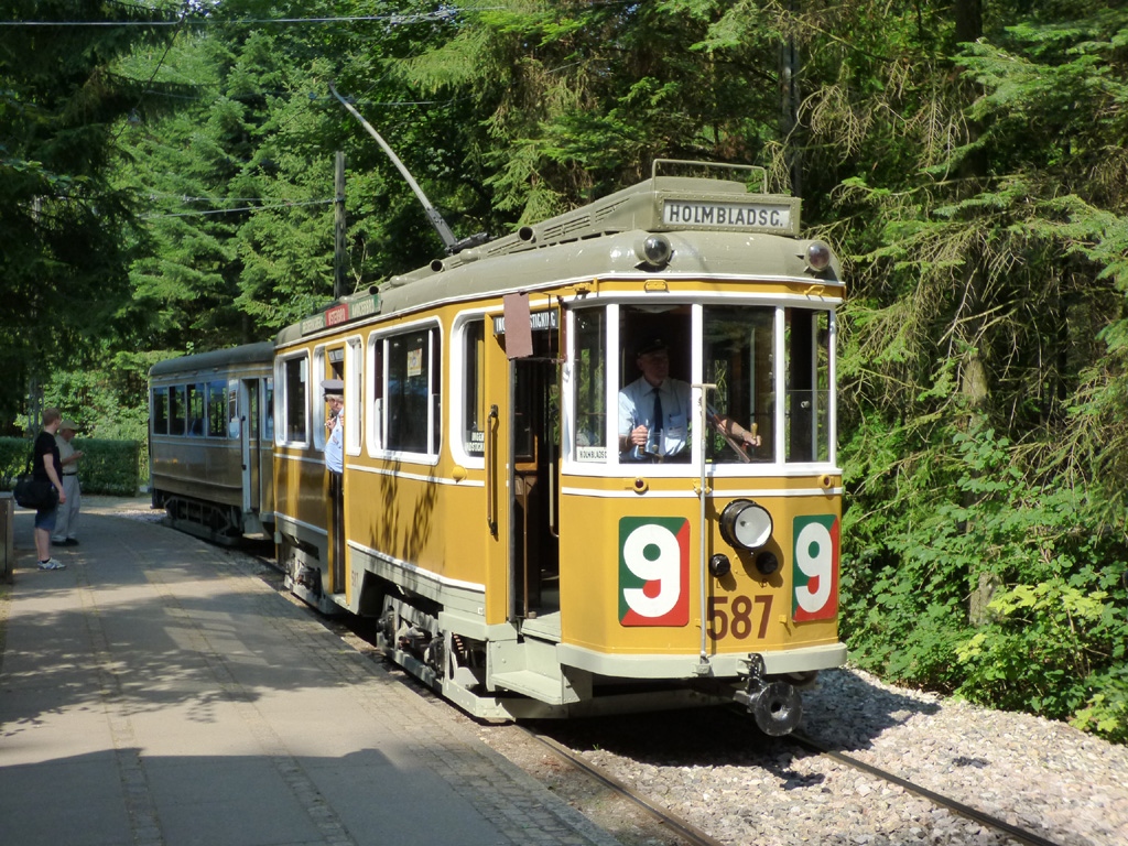 Скьолленесхольм, Четырёхосный моторный KS Lunding № 587