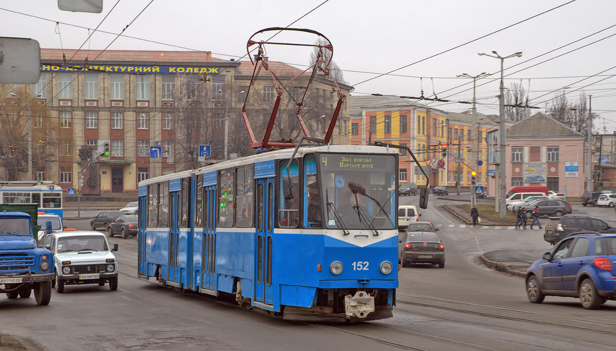 Винница, Tatra KT4SU № 152