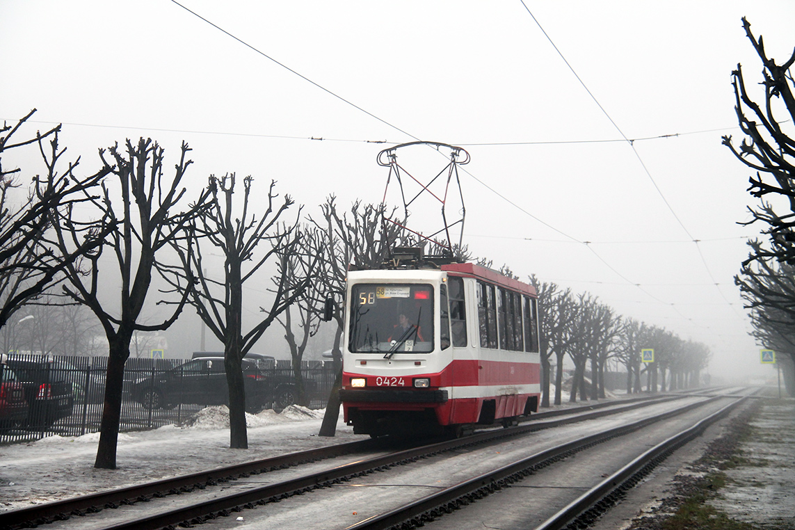 Санкт-Петербург, 71-134К (ЛМ-99К) № 0424
