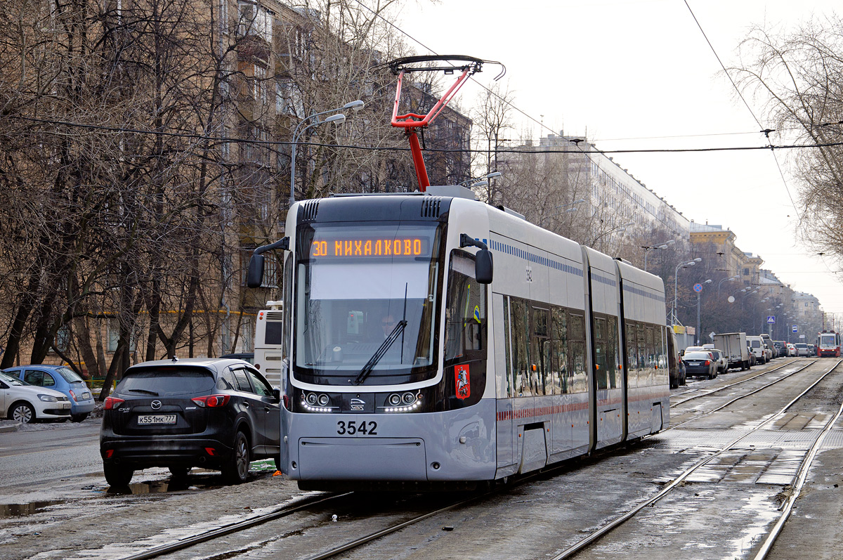 Москва, 71-414 (Pesa Fokstrot) № 3542 Москва, 71-414 (Pesa Fokstrot) № 3542