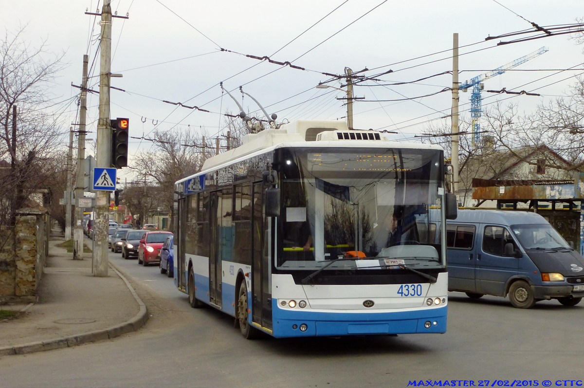 Крымский троллейбус, Богдан Т70110 № 4330 Крымский троллейбус, Богдан Т70110 № 4330