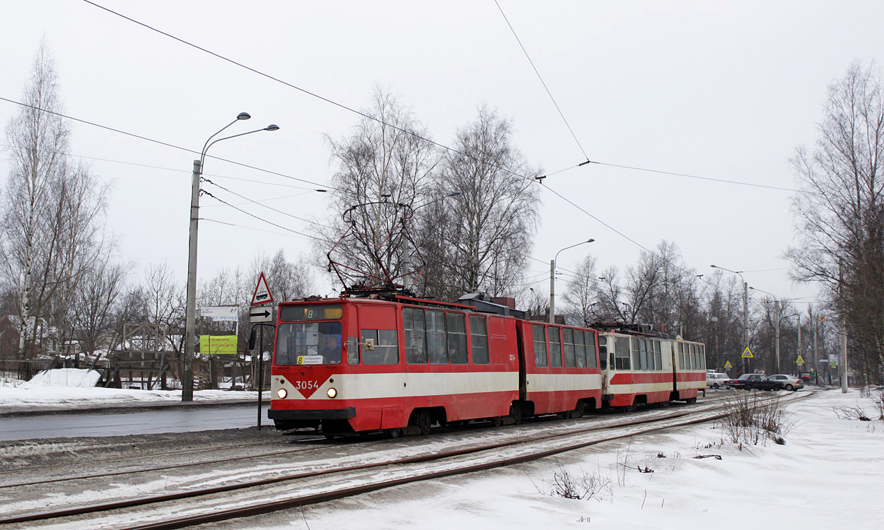 Санкт-Петербург, ЛВС-86К № 3054