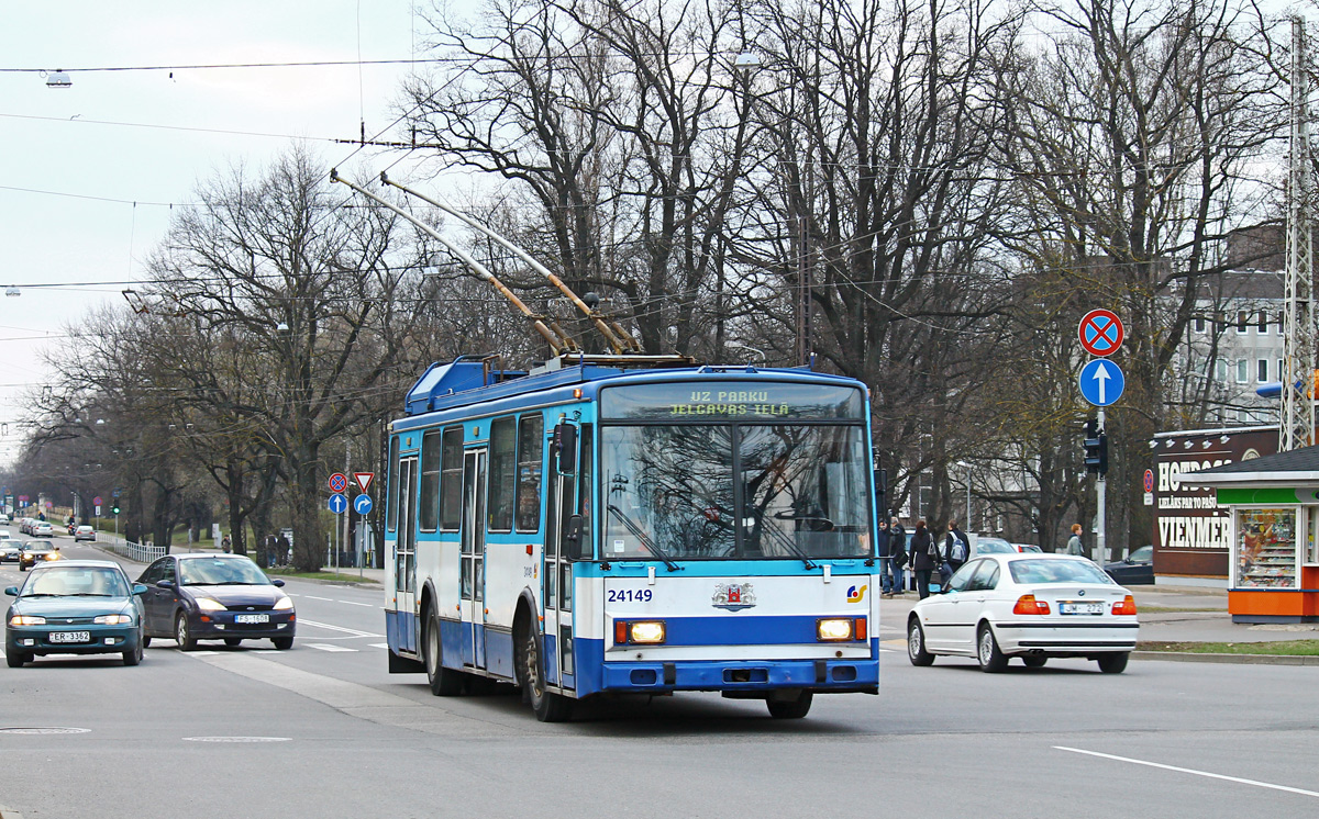 Рига, Škoda 14Tr18/6M № 24149