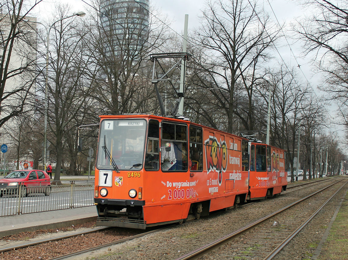 Вроцлав, Konstal 105Na № 2496