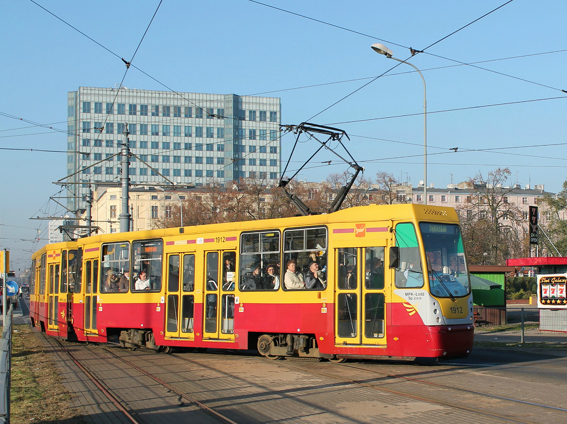 Лодзь, Konstal/MPK 805N-EN № 1912