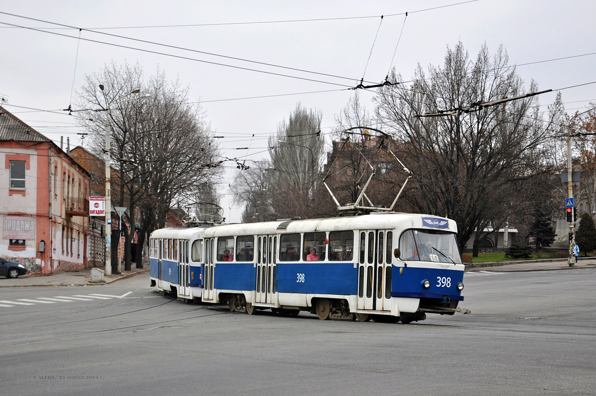 紮波羅熱, Tatra T3SU # 398