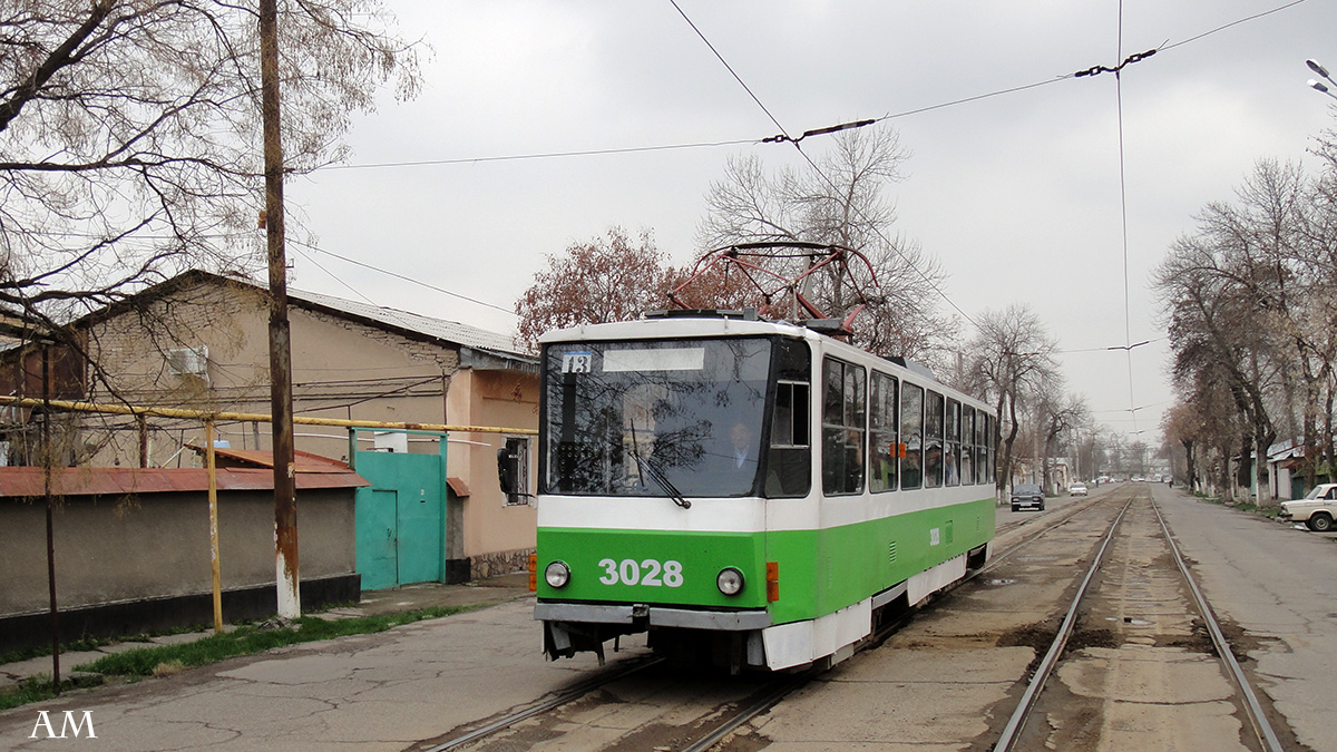 Ташкент, Tatra T6B5SU № 3028
