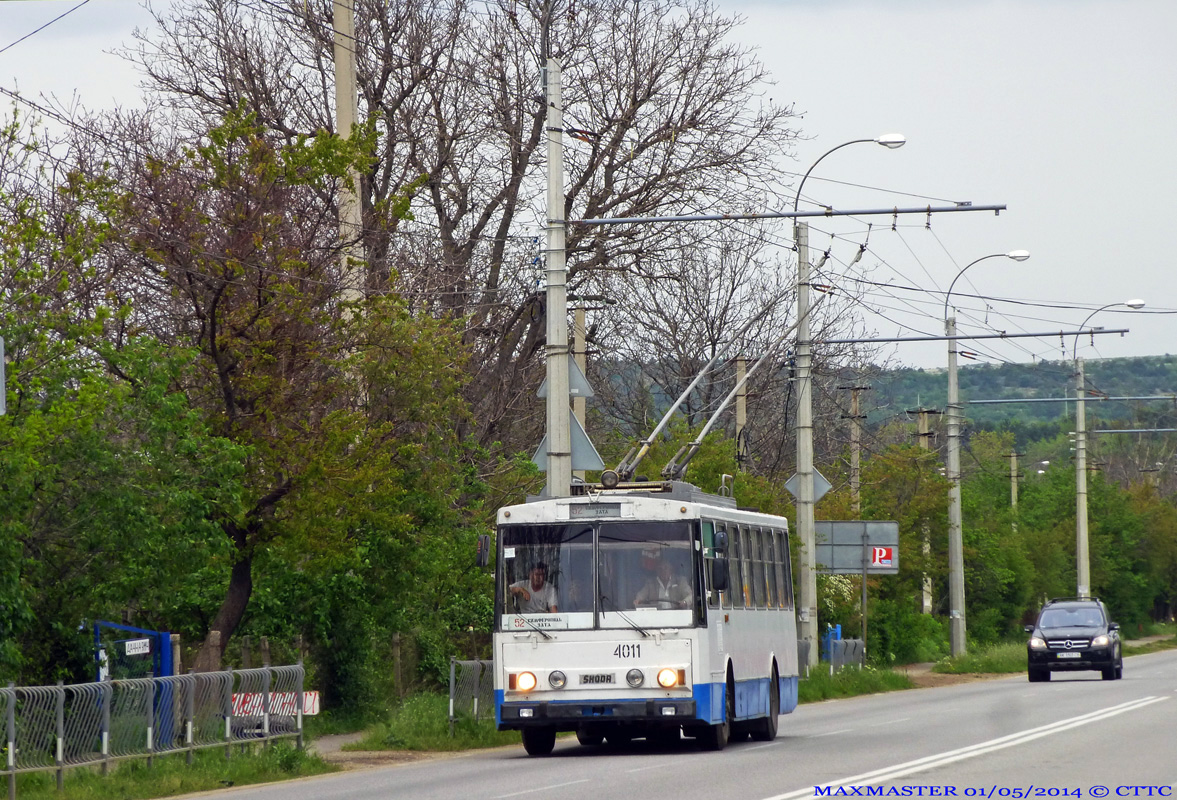 Крымский троллейбус, Škoda 14Tr11/6 № 4011