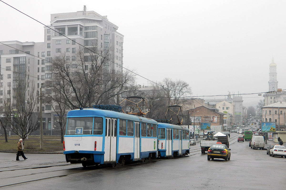 Харьков, Tatra T3A № 5118