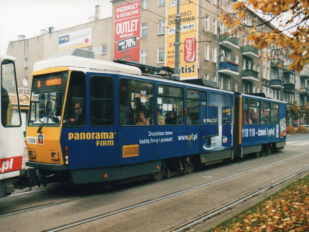 Щецин, Tatra KT4DtM № 109