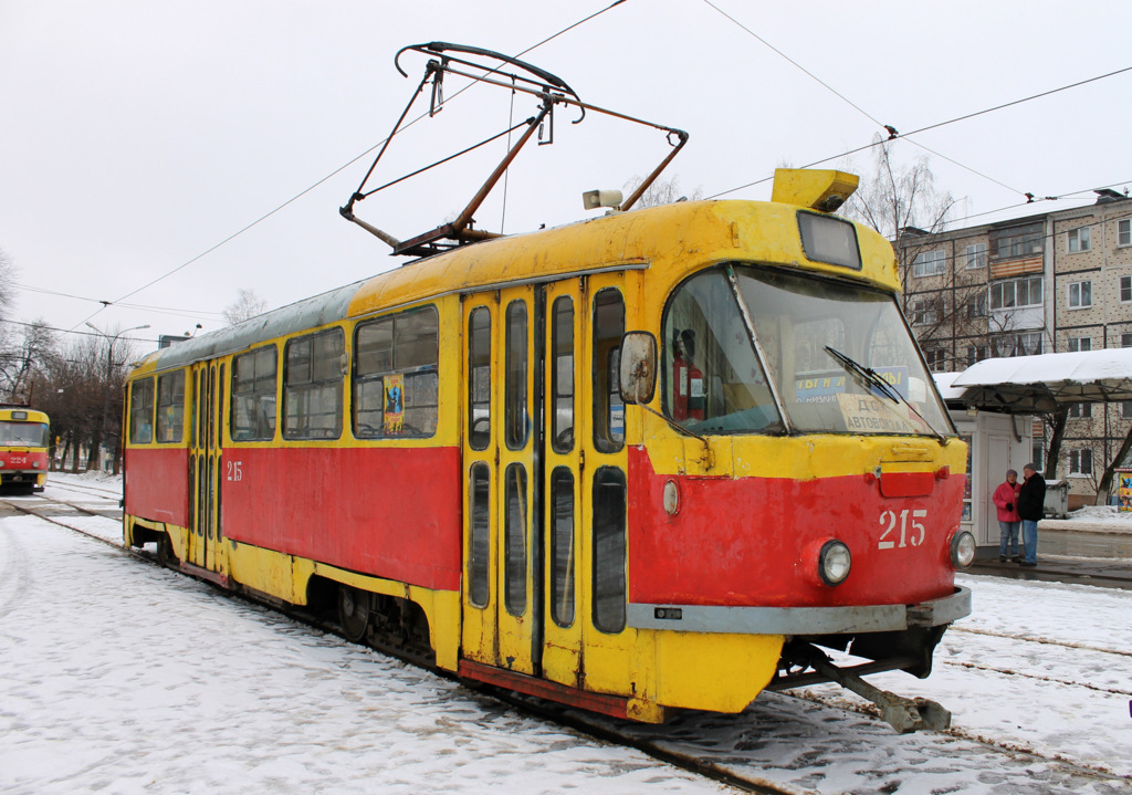 Тверь, Tatra T3SU № 215