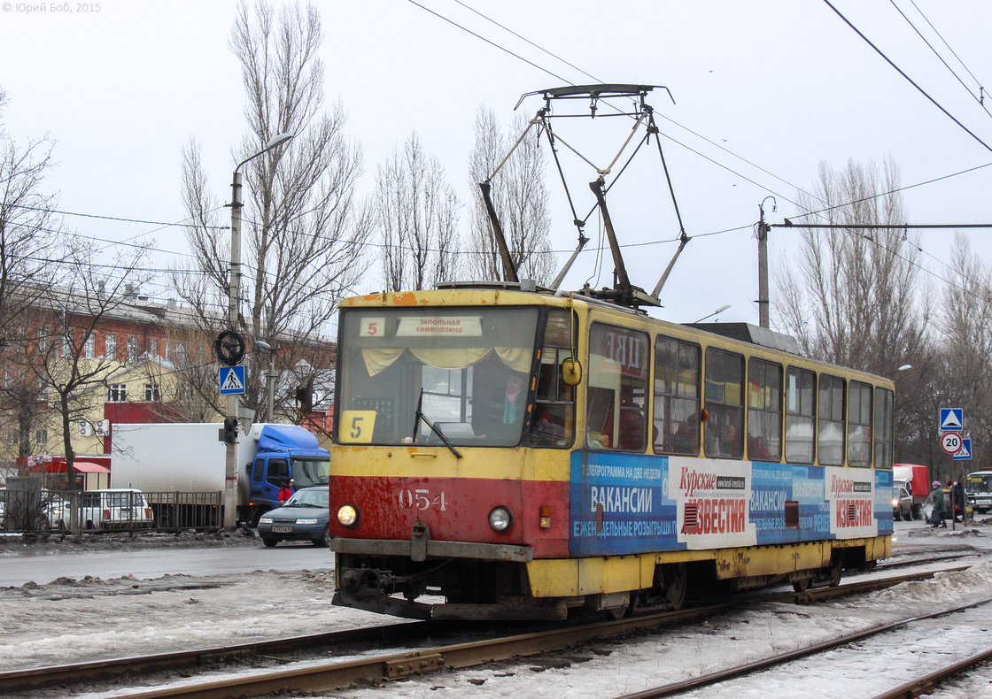 Курск, Tatra T6B5SU № 054