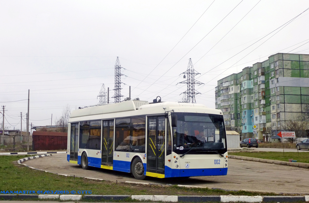 Крымский троллейбус, Тролза-5265.00 «Мегаполис» № 002
