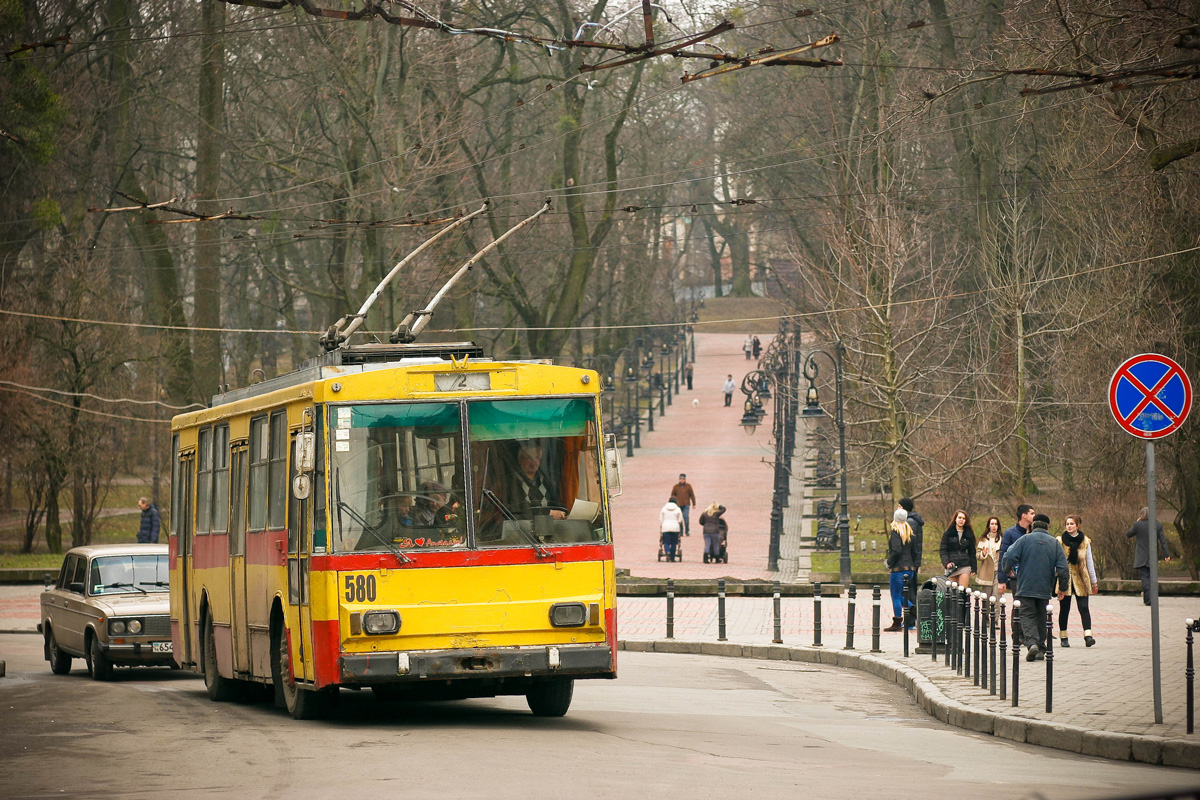 Львов, Škoda 14Tr11/6 № 580