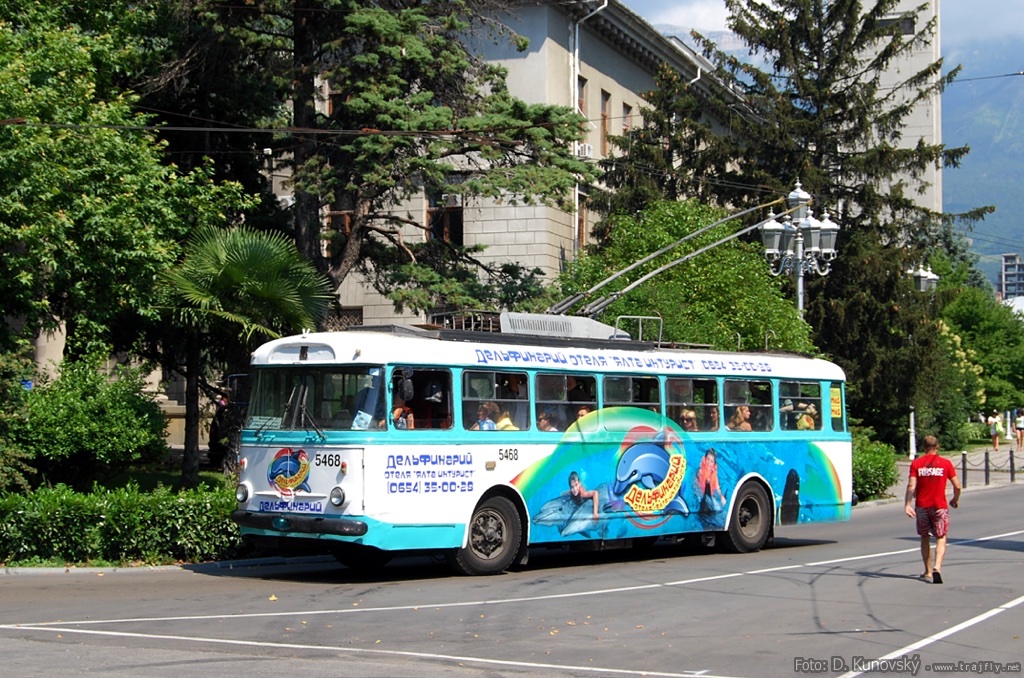 Крымский троллейбус, Škoda 9Tr18 № 5468