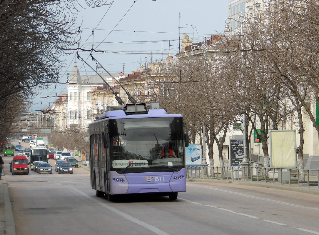 Севастополь, ЛАЗ E183A1 № 1511