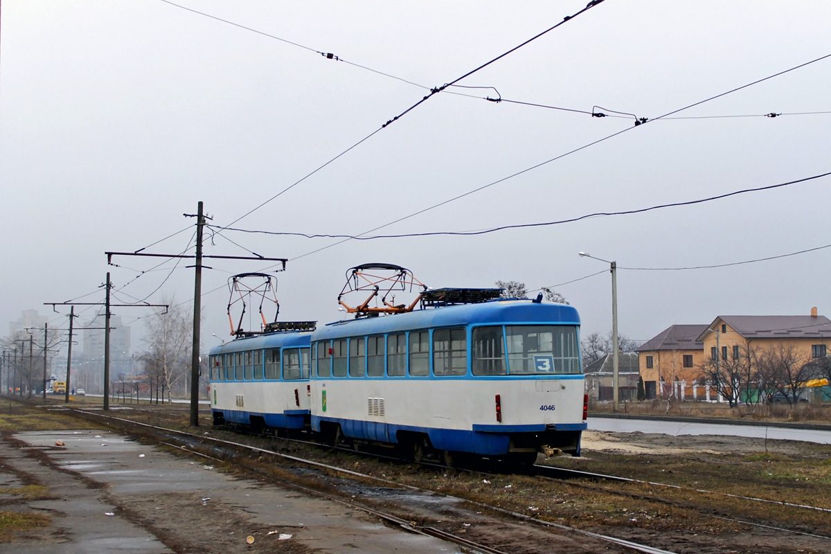 Харьков, Tatra T3A № 4046 Харьков, Tatra T3A № 4046