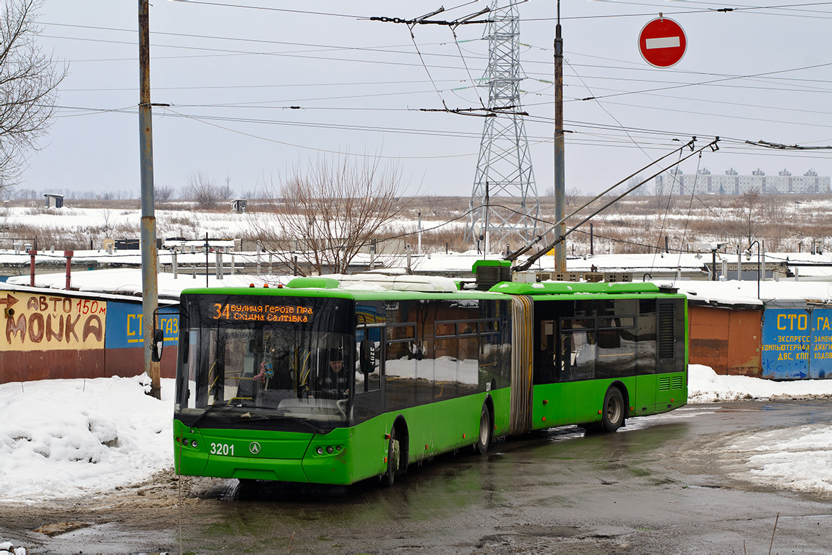 Харьков, ЛАЗ E301D1 № 3201