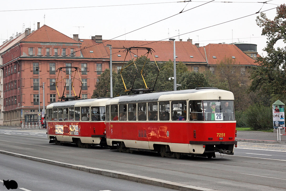 Прага, Tatra T3SUCS № 7251