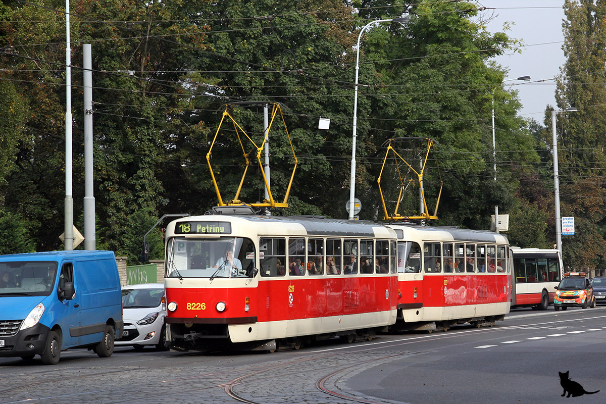 Прага, Tatra T3R.P № 8226