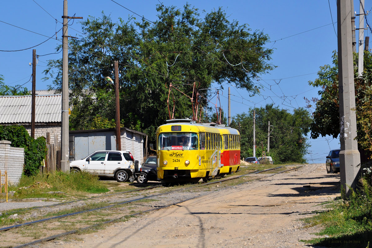 Volgograd, Tatra T3SU (2-door) № 2626 Volgograd, Tatra T3SU (2-door) № 2626