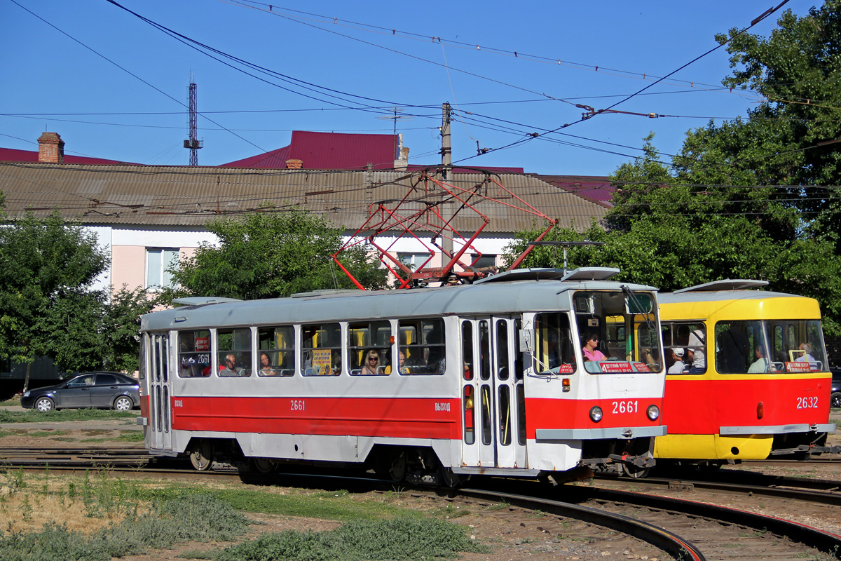 Volgograd, Tatra T3SU mod. VZSM # 2661