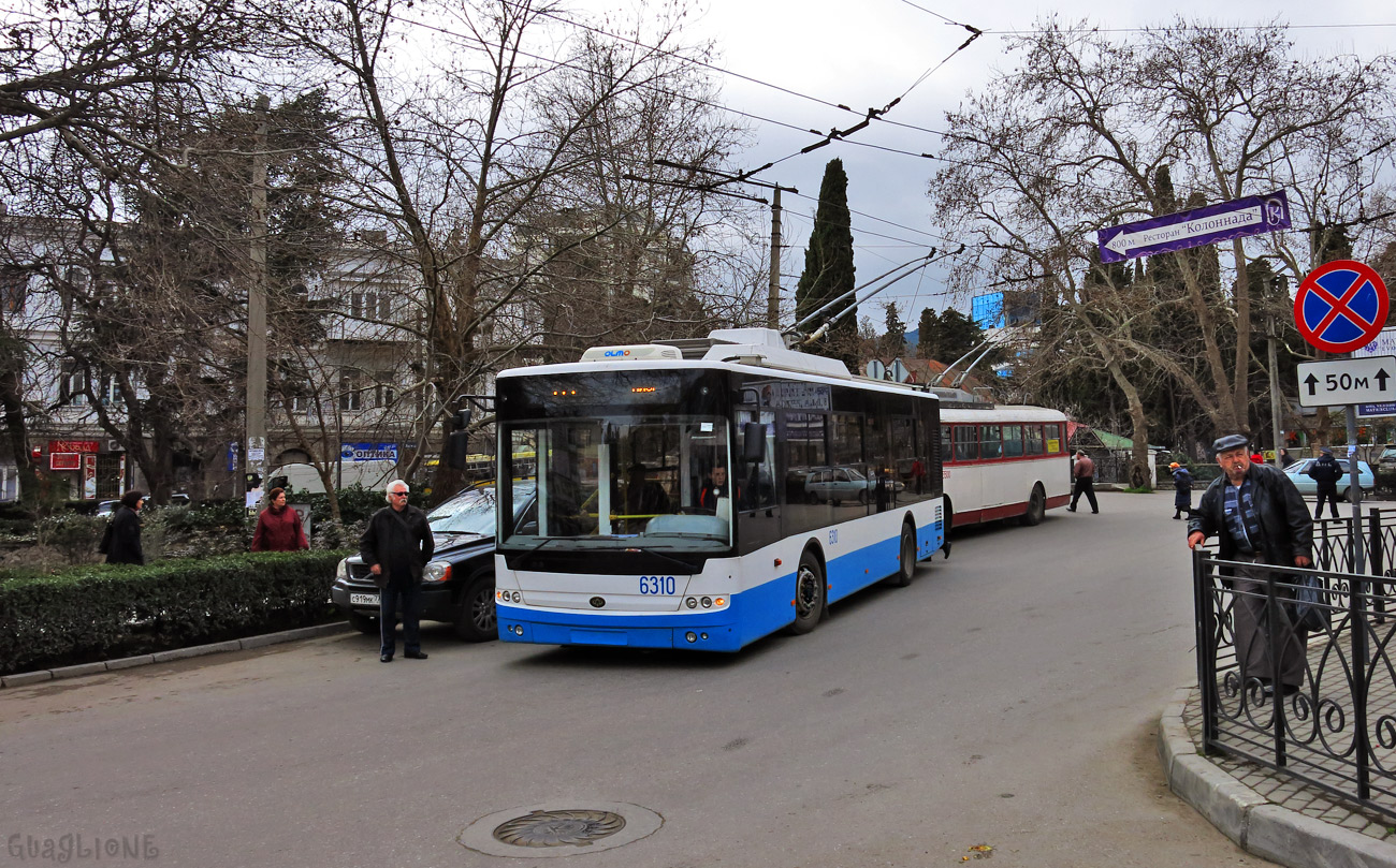 Крымский троллейбус, Богдан Т60111 № 6310